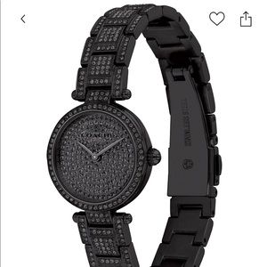 COACH Park Pave Stainless Steel Bracelet Watch